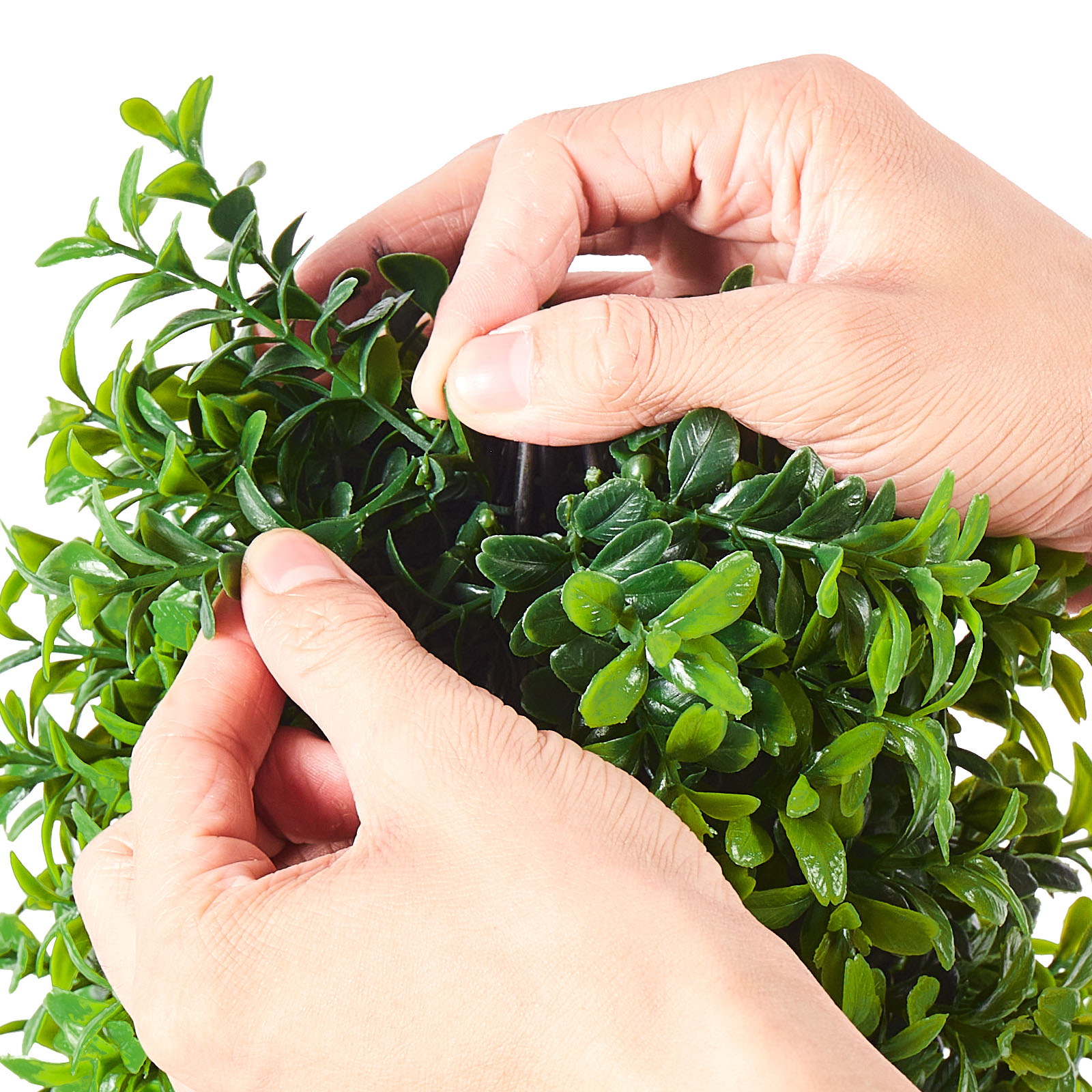 2 Pack 3' Artificial Boxwood Topiary Tree Plant UV Decor In/Outdoor_voghion.com